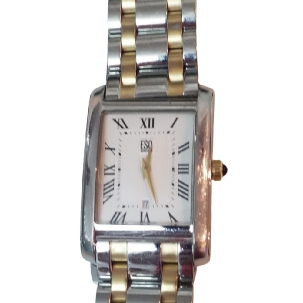 ESQ Swiss vintage Women’s watch two tone gold and silver - Picture 2 of 10
